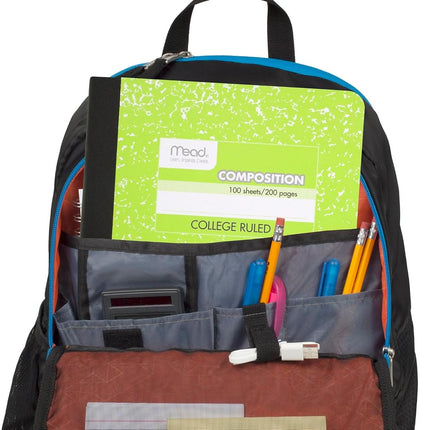 Mead Composition Notebooks, 6 Pack, College Ruled Paper, 7-1/2" x 9-3/4", 100 Sheets, Assorted Bright Colors (850106-ECM)
