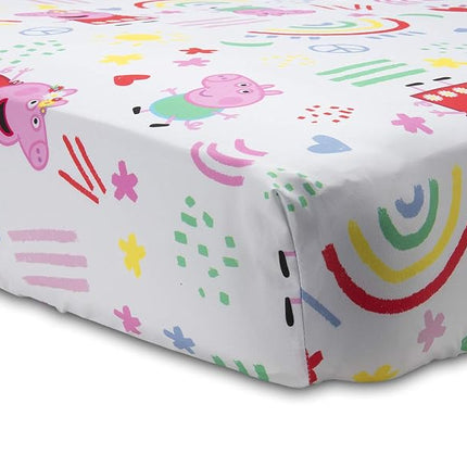 Peppa Pig - Be Nice & Kind 4 Pc Toddler Bed Set, Pink