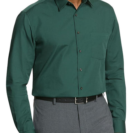 Van Heusen Men's Poplin Regular Fit Solid Point Co