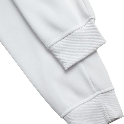 Southpole Men's 1570 Basic Active Fleece Jogger Sweatpants, White, X-Large