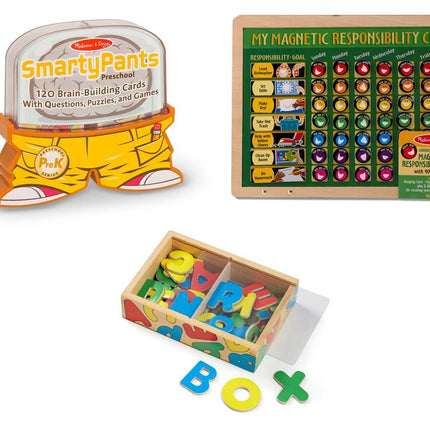 Melissa & Doug Smarty Pants - Preschool Card Set, 