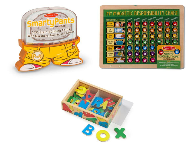Melissa & Doug Smarty Pants - Preschool Card Set, 