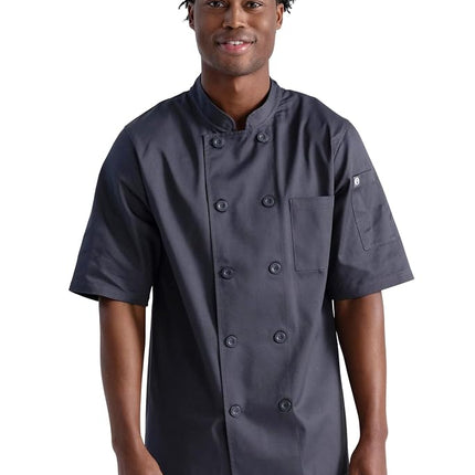 Chef Works Volnay Chef Coat, Charcoal, S