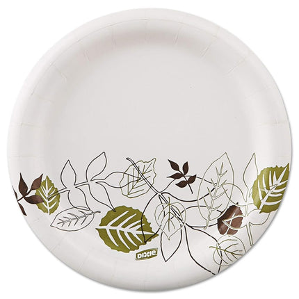 Dixie Paper Plates, 6-7/8", Pathways Design, Pack of 125 Plates
