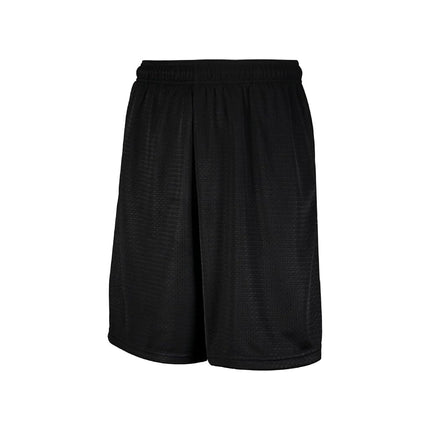 Russell Athletic Men's Mesh Short with Pockets, Black, X-Large