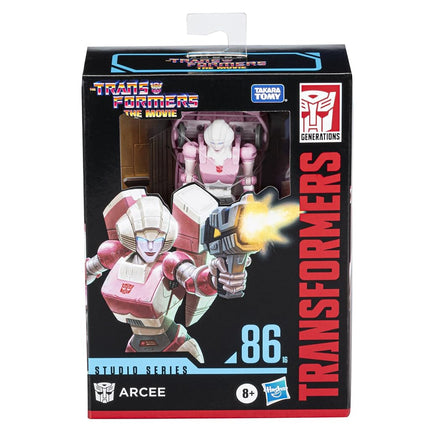 Transformers Toys Studio Series 86-16 Deluxe Class The The Movie Arcee Action Figure - Ages 8 and Up, 4.5-inch, F4480