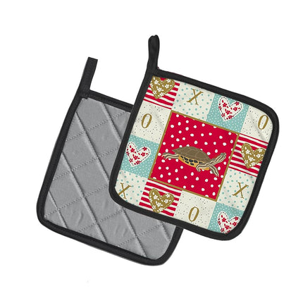 Sujetadores de ollas Caroline's Treasures, multicolor, 7.5ANX7.5AL