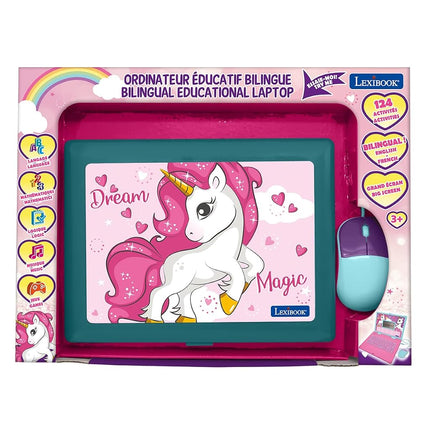 Lexibook, Unicorn Educational Laptop for kids, JC598UNIi2