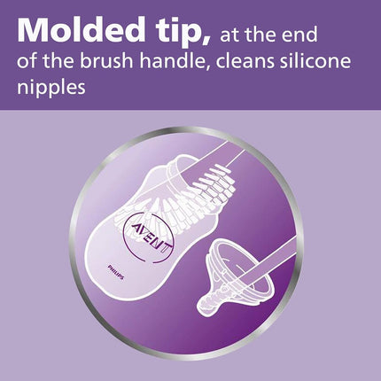 Philips AVENT Bottle and Nipple Brush, Grey