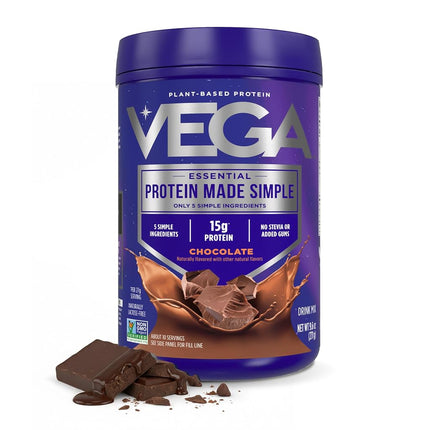 Vega Protein Made Simple, Vanilla, Stevia Free Veg