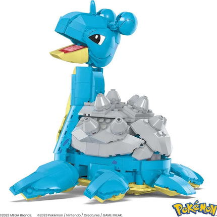 MEGA Pokémon Lapras: Mechanische, detailreiche Lapras-Figur Zum Zusammenbauen mit Einer Größe von Circa 18 cm