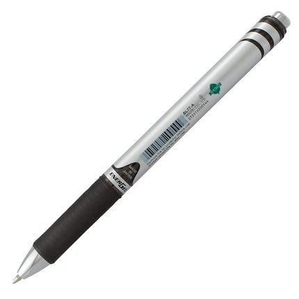 Pentel Energel XM Retractable Gel Pen with 0.7 mm Tip, 0.35 mm Line Width - Black, Pack of 12