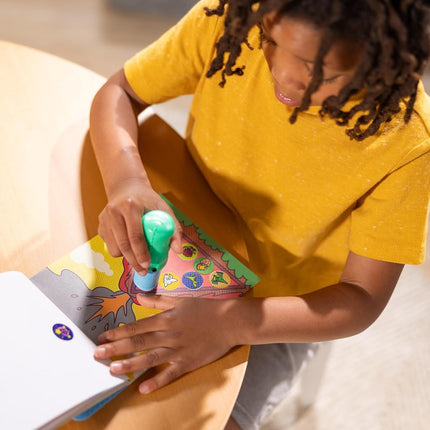 Melissa & Doug Sticker Wow Stamper & Activity Pad − Dinosaur | Book & Travel Toys for Children | Age 3+