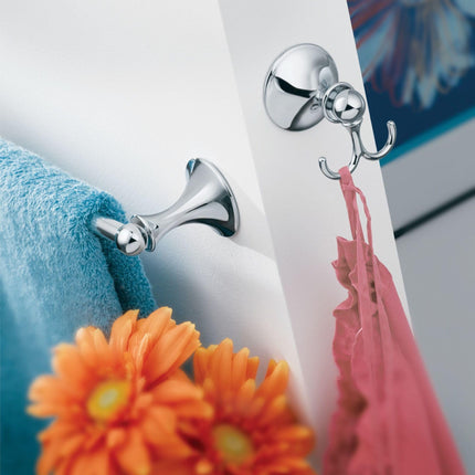Moen DN7724CH 24-Inch Lounge Towel Bar, Chrome