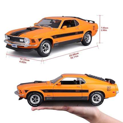 Maisto 1:18 Special Edition 1970 Ford Mustang Mach 1, Orange