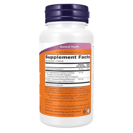 NOW Foods - UC-II Joint Health - 120 Vegetarian Capsules