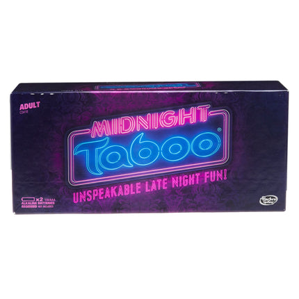 Hasbro Gaming Midnight Taboo Game, Board Game for 