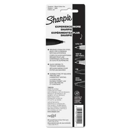 Bolígrafo Sharpie Premium, tinta negra