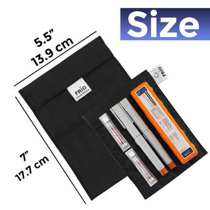 Frio Insulin Cooling Case Large Wallet, Black