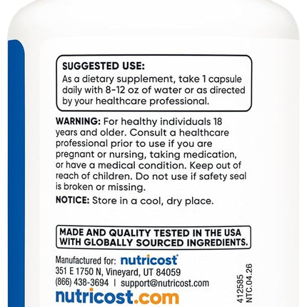 Nutricost Rhodiola Rosea 60 Caps