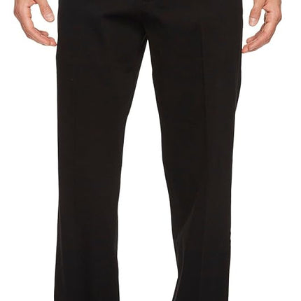 Dockers Men's Classic Fit Easy Khaki Pants Casual, Black (Stretch), 38W / 34L