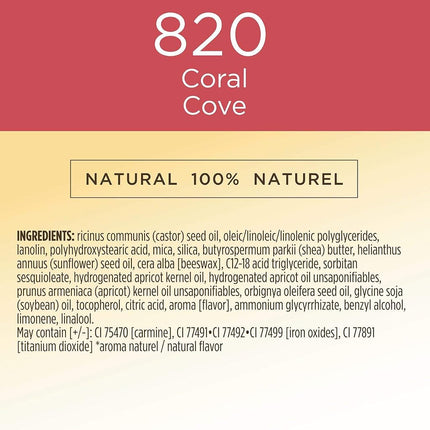 Burt's Bees Moisturising Full Coverage Liquid Lipstick, 5.95 g, Coral Cove