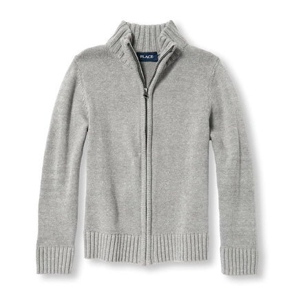 The Children's Place Big Boys' Fleece Hoody, SMOKEB10 00612, XXL(16)