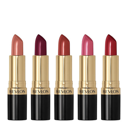 REVLON Super Lustrous Lipstick Gift Set, 5-Piece, 