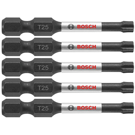 BOSCH ITT25205 5 Pc. 2 In. Torx #25 Impact Tough Screwdriving Bit