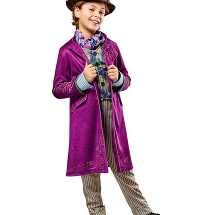 Rubies Wonka: Willy Wonka Costume for Kids, Boy's Medium
