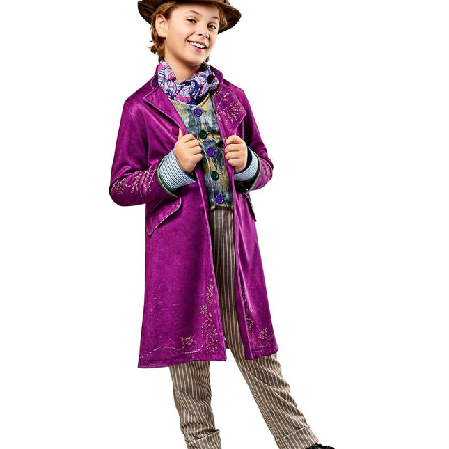 Rubies Wonka: Willy Wonka Costume for Kids, Boy's Large