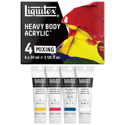 Liquitex Professional Heavy Body Acrylic Paint, 4 