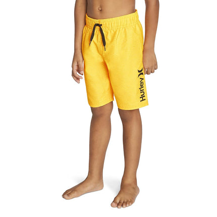 Maillot de bain Hurley pour garçons, à enfiler, Laser Orange, Small