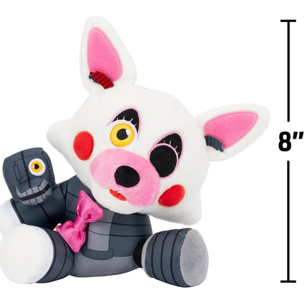 Five Nights at Freddy's FNF0093 - Toy Mangle Plush Toy - 20 cm - with Super Soft Material and Glow in The Dark Eyes - Official Jazwares Plush Toy