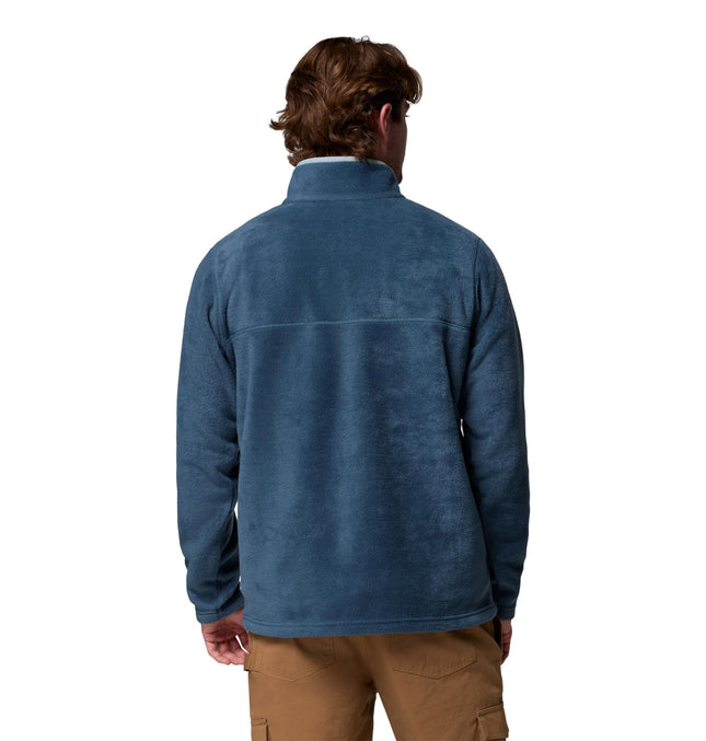 Columbia Men's Steens Mountain Half Snap 2, Fleece Pull Over, Everblue/Crushed Blue, M