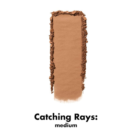 e.l.f. Primer-Infused Bronzer, Long-Lasting & Budge-Proof Makeup, Lightweight & Buildable, Smooth & Easy to Use, Vegan & Cruelty Free, Catching Rays