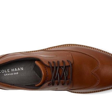 Cole Haan Mens Flexgrand360 Wingtip, British Tan/Ivry, 7.5 UK