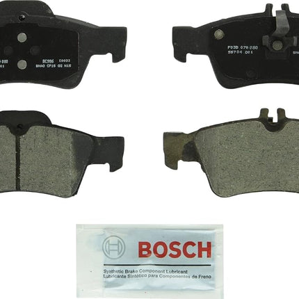 BOSCH BC986 QuietCast Premium Ceramic Disc Brake Pad Set - Compatible with Select Mercedes-Benz CL500, CL550, CLS500, CLS550, E320, E350, E500, E550, S350, S400, S430, S500, S550, SL500, SL550; REAR