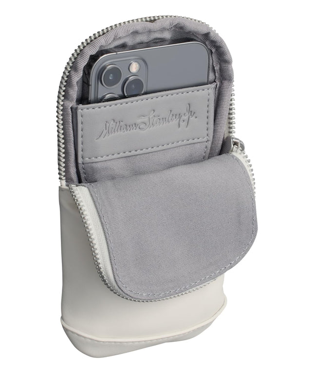 Estuche Stanley Cross Bottle Essentials Midi | Teléfono móvil, Cartera, Llaves, Botella de agua | Bolsa de accesorios de piel sintética | Crema