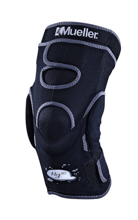 Mueller Hg80 Hinged Knee Brace, Large, Black