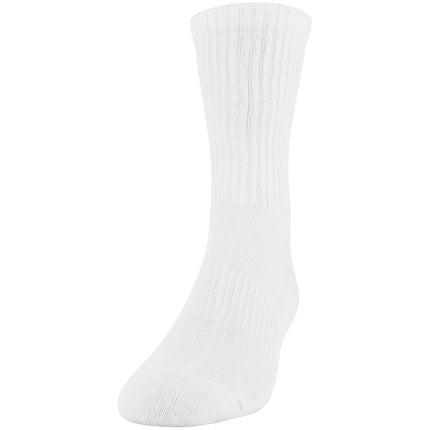 Gildan Mens Cotton Socks, 10 Pair Crew, White, 6-12 UK