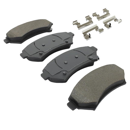 QUALITY-BUILT Premium Semi-Metallic Front Brake Pads (1001-0699M) Compatible with 1997-2005 Buick/Cadillac/Chevrolet/Mercedes-Benz/Pontiac (Bonneville/Century/DeVille/Eldorado/Grand Prix & More)