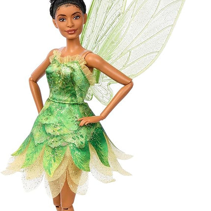 Disney Movie Peter Pan & Wendy Toys, Tinker Bell Fairy Doll with Wings Inspired by Disney’s Peter Pan & Wendy, Gifts for Kids, HNY37