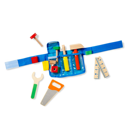 Melissa & Doug Deluxe Tool Belt Set | Pretend Play