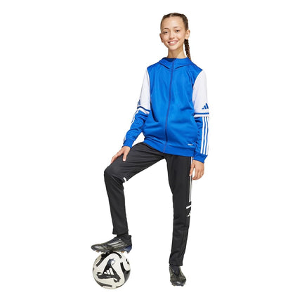 Adidas Squadra 25 Hoodie Jacket, Royal Blue/White,