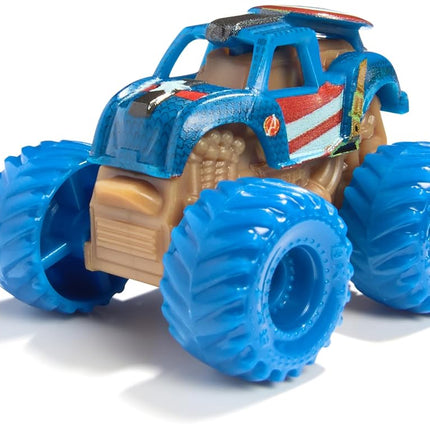 Monster Jam, Marvel Official Mini 5-Pack with Mystery Collectible Monster Truck, 1:87 Scale, Surprise Kids Toys for Boys and Girls Ages 3 and up