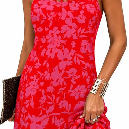 BIRW Summer Dresses for Women 2025 Casual Floral H