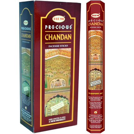 Hem Precious Chandan Incense Sticks (Pack of 6)