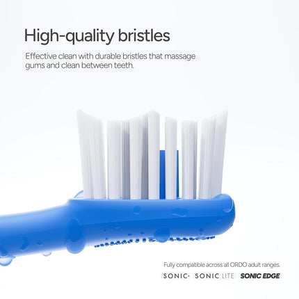 Ordo Sonic Brush Head Artic Blue 4 packs