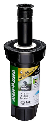Rain Bird 1802APPRS Pressure Regulating (PRS) Professional Pop-Up Sprinkler, Adjustable 0-360° Pattern, 8' - 15' Spray Distance, 2" Pop-up Height